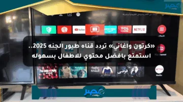 «كرتون وأغاني» تردد قناة طيور الجنة 2025.. استمتع بأفضل محتوى للأطفال بسهولة